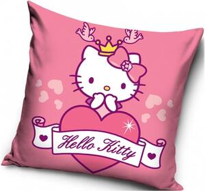 Vankúš Hello Kitty Princezná - 40 x 40 cm