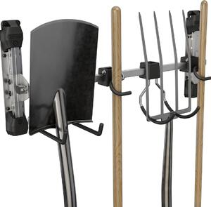 Keter 260708, Polička do záhradného domčeka, Čierna, Šedá, Oceľ, 36 kg, 36 kg/m², 740 mm