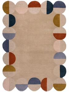 VLNENÝ KOBEREC, 160/230 cm béžová, hrdzavá Flair Rugs - Online Only bytové doplnky, Online Only