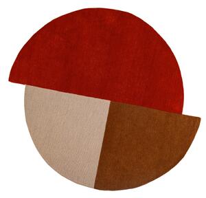 VLNENÝ KOBEREC, 150 cm hrdzavá Flair Rugs - Online Only bytové doplnky, Online Only