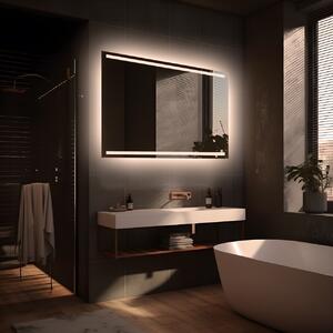 LED zrkadlo Latitudine 90x60cm teplá biela