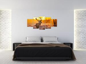 Jelen - obraz (Obraz 150x70cm)
