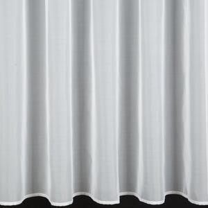 Biela voálová záclona na páske LUCIA 300x250 cm