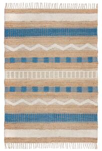 VŠÍVANÝ KOBEREC, 120/170 cm, modrá, prírodná farba Flair Rugs - Online Only bytové doplnky, Online Only