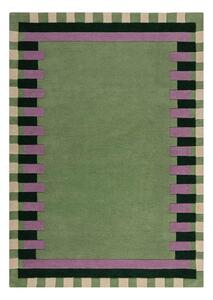 VLNENÝ KOBEREC, 120/170 cm zelená, lila Flair Rugs - Online Only bytové doplnky, Online Only