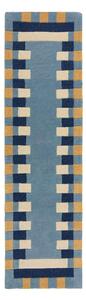 BEHÚŇ, 60/230 cm, modrá, žltá Flair Rugs - Online Only bytové doplnky, Online Only