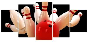 Bowling - obraz (Obraz 150x70cm)