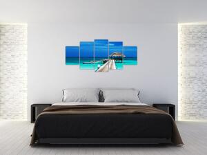 Mólo na mori - obraz (Obraz 150x70cm)