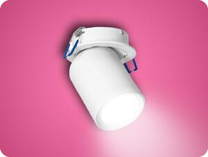 ORNO LED stropné svietidlo zápustné MALTA GU10 max. 12W, biele [AD-OP-6478WGU10]