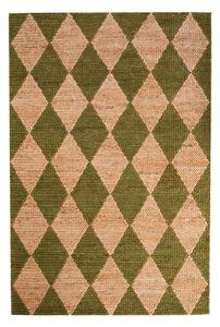 RUČNE TKANÝ KOBEREC, 120/170 cm zelená Flair Rugs - Online Only bytové doplnky, Online Only