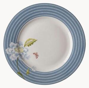 Porcelánové raňajkové taniere Seaspray Candy Stripe, 4 ks