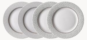 Porcelánové dezertné taniere Gift Set Flat, 4 ks