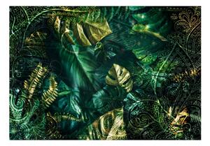 Samolepiaca fototapeta - Smaragdová džungľa 147x105