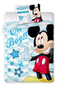 Obliečky do postieľky - Mickey Mouse 05 100x135/40x60 cm