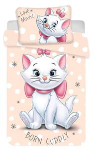 Jerry Fabrics Obliečka do postieľky Marie Cat Dots baby 100x135 / 40x60 cm-KOPIE