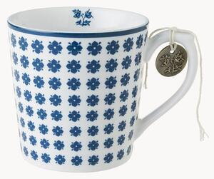 Porcelánové hrnčeky Humble Daisy, 4 ks