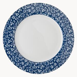 Porcelánové plytké taniere Sweet Alyssum, 4 ks