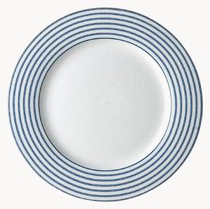 Porcelánové raňajkové taniere Candy Stripe, 4 ks
