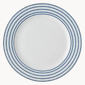 Porcelánové dezertné taniere Candy Stripe, 4 ks