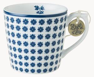 Porcelánové hrnčeky Humble Daisy, 4 ks