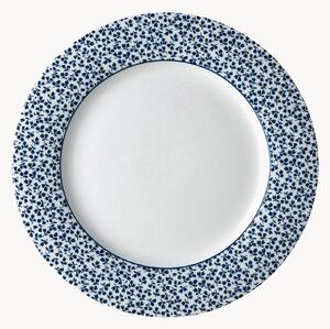 Porcelánové raňajkové taniere Floris, 4 ks