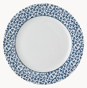 Porcelánové dezertné taniere Floris, 4 ks
