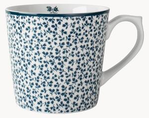 XL porcelánové hrnčeky Floris, 4 ks
