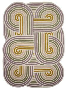 VLNENÝ KOBEREC, 140/200 cm zelená Flair Rugs - Online Only bytové doplnky, Online Only