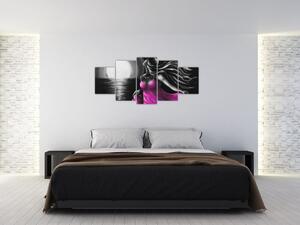 Abstraktný obraz ženy (Obraz 150x70cm)
