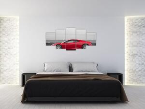 Červené Ferrari - obraz (Obraz 150x70cm)