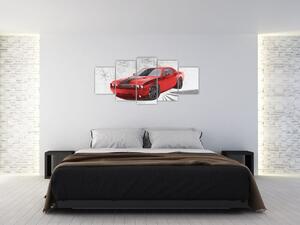 Dodge Challenger - obraz autá (Obraz 150x70cm)