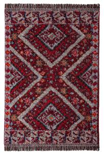 KOBEREC S VYSOKÝM VLASOM, 133/190 cm červená Flair Rugs - Online Only bytové doplnky, Online Only