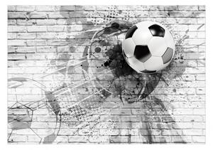 Fototapeta - Dynamický futbal + zadarmo lepidlo - 200x140