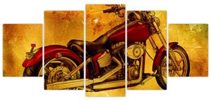 Obraz motorky (Obraz 150x70cm)