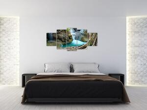 Obraz - vodopády (Obraz 150x70cm)