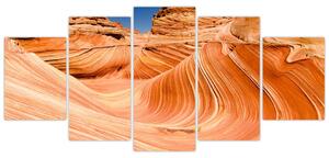Púštne duny, obraz (Obraz 150x70cm)
