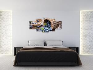 Čučoriedky, obraz (Obraz 150x70cm)