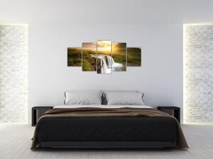 Obraz vodopádov (Obraz 150x70cm)