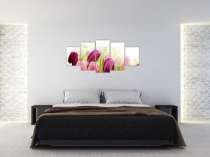 Tulipány, maľby (Obraz 150x70cm)