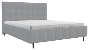 ČALÚNENÁ POSTEĽ, 180/200 cm, strieborná MID.YOU - Online Only zostavy, Online Only