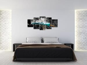 Abstraktný obraz na stenu (Obraz 150x70cm)