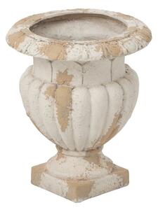 Béžový antik kvetináč Antiqou French - Ø 30*35 cm - J-Line by Jolipa
