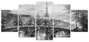 Obraz Paríža na stenu (Obraz 150x70cm)
