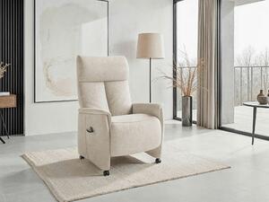 RELAXAČNÉ KRESLO, textil, strieborná Sit & More - Online Only obývacie izby, Online Only