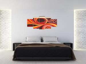 Abstraktné umenie - obraz (Obraz 150x70cm)