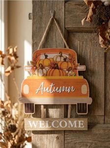 Sinsay - Nástenná dekorácia – auto s nápisom „Autumn Welcome” - viacfarebná