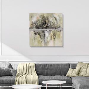 OLEJOMAĽBA, abstraktné, 85/85 cm Monee - Obrazy