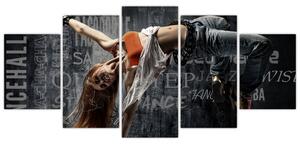Street dance - obraz (Obraz 150x70cm)