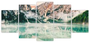 Panorama jazera - obraz (Obraz 150x70cm)