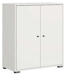 SKRINKA NA TOPÁNKY, biela, 70/80/33 cm P & B - Online Only drobný nábytok, Online Only